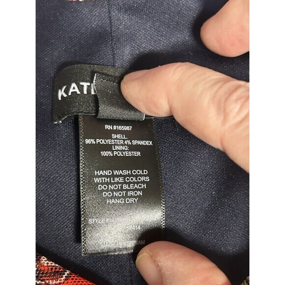 Kate And Lily Floral Midi Dress Size 8 Elastic Waist Short Sleeves Cocktail City - Picture 7 of 7